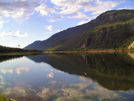 Evening on the Clark Fork