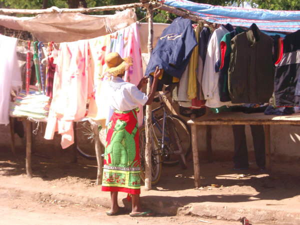 A Woman Shops in Toliara