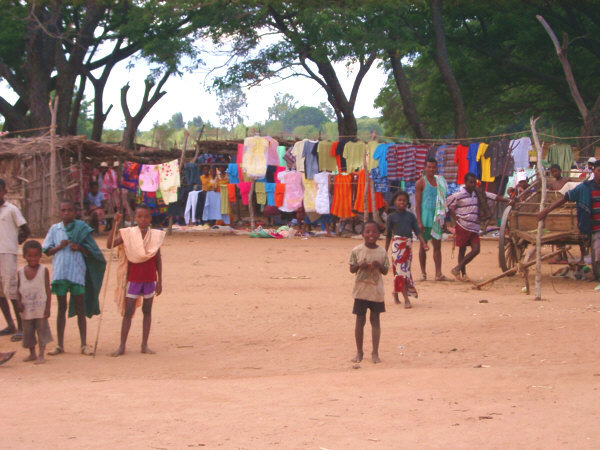 Children at Market