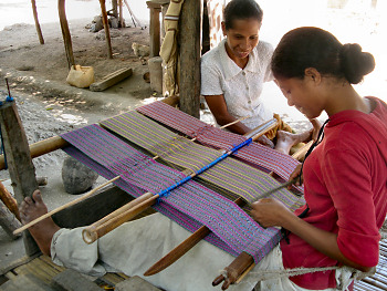 Weaving in Timor Leste