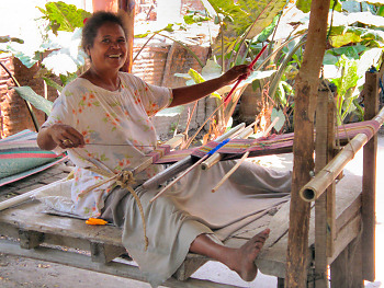 Weaving in Timor Leste