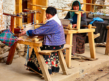 Weaving in Bhutan