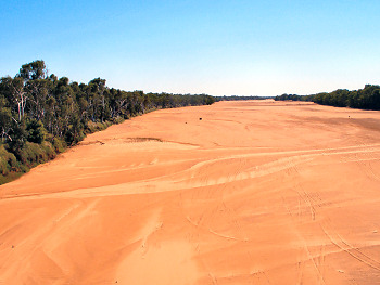 Dry River in Australia