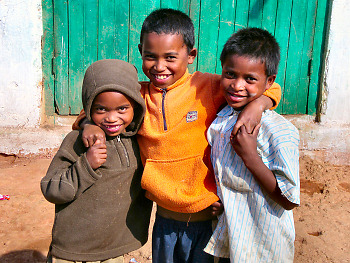Boys in Madagascar