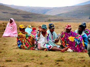 Waving in Madagascar