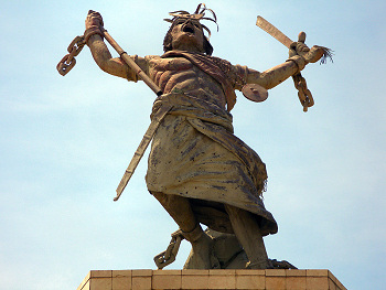 A statue in Dili