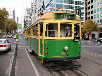 A Melbourne Tram