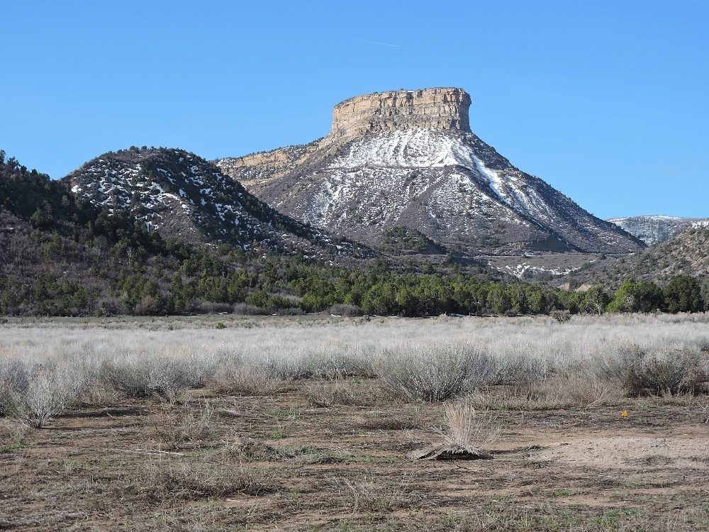 Scenery in Mesa Verde