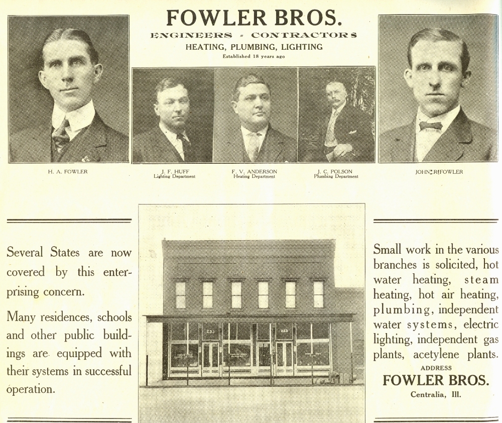 Fowler Brothers Ad