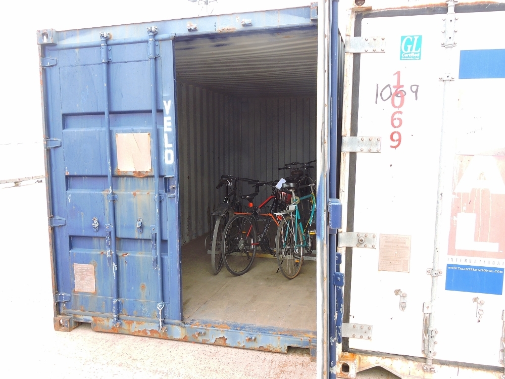 Bikes in Container