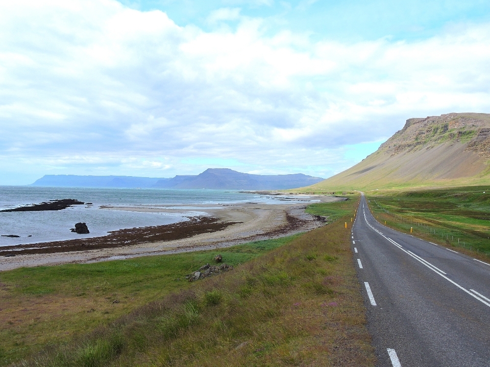 Westfjords coastline