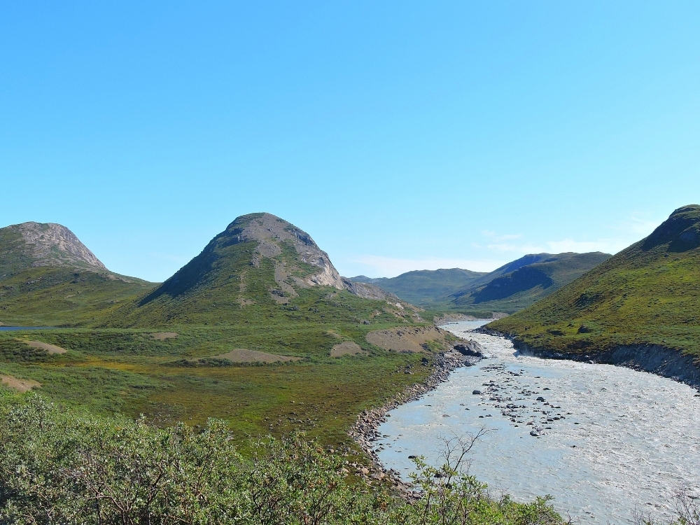 Glacial river