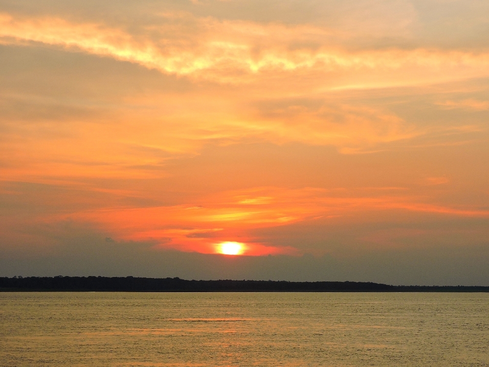 Amazon sunset Amazon sunset
