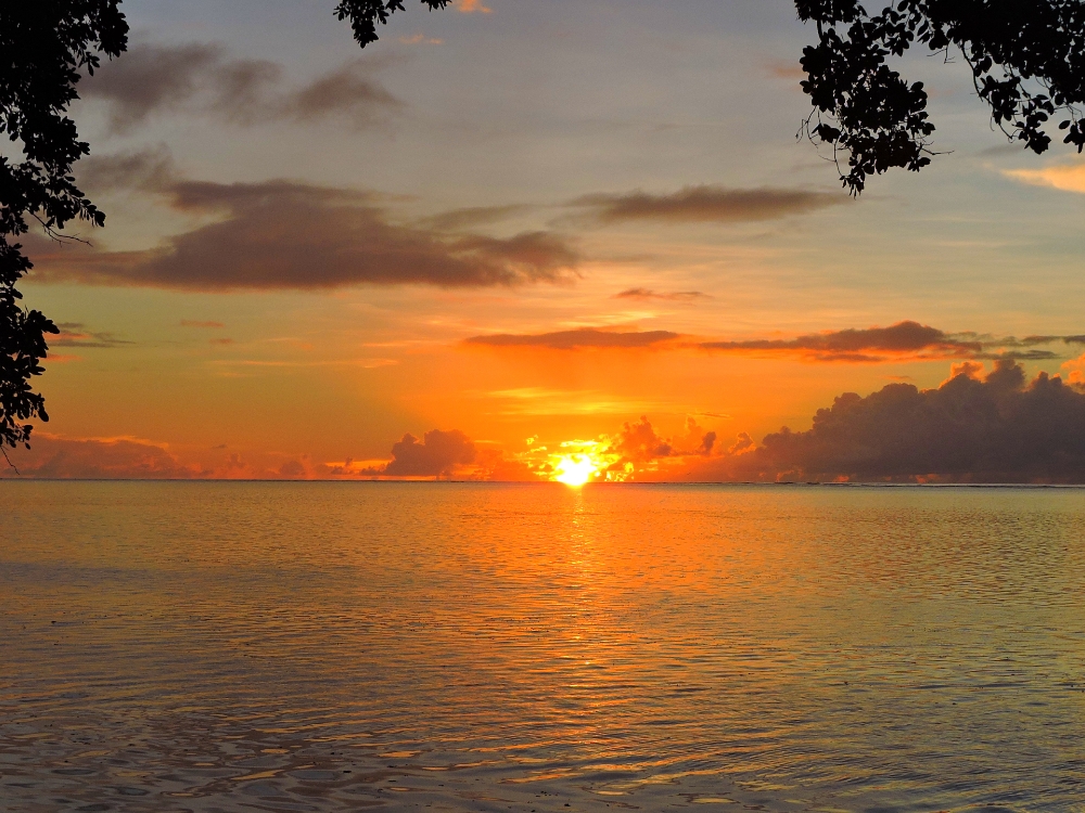  Sunset at Peleliu 