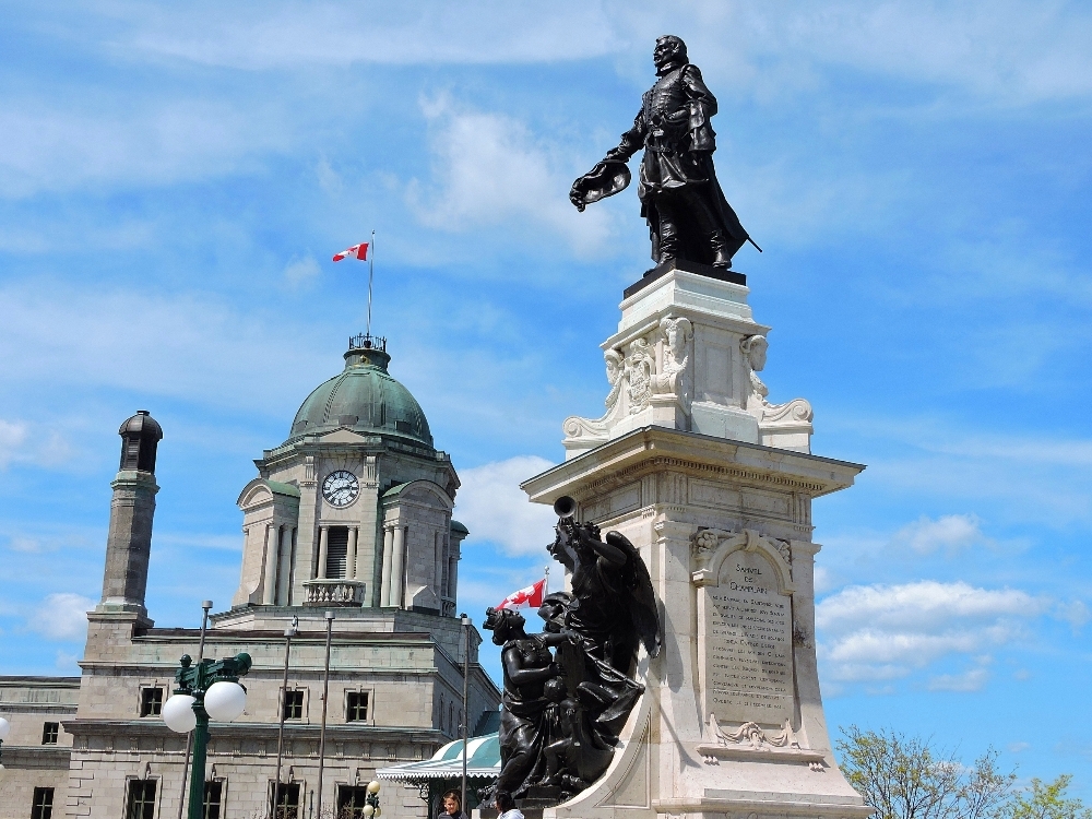 Champlain Statue