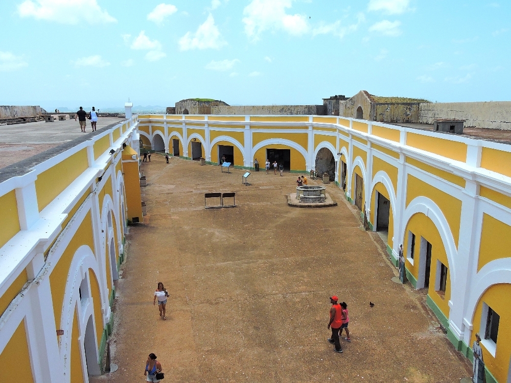 El Morro Courtyard El Morro Courtyard