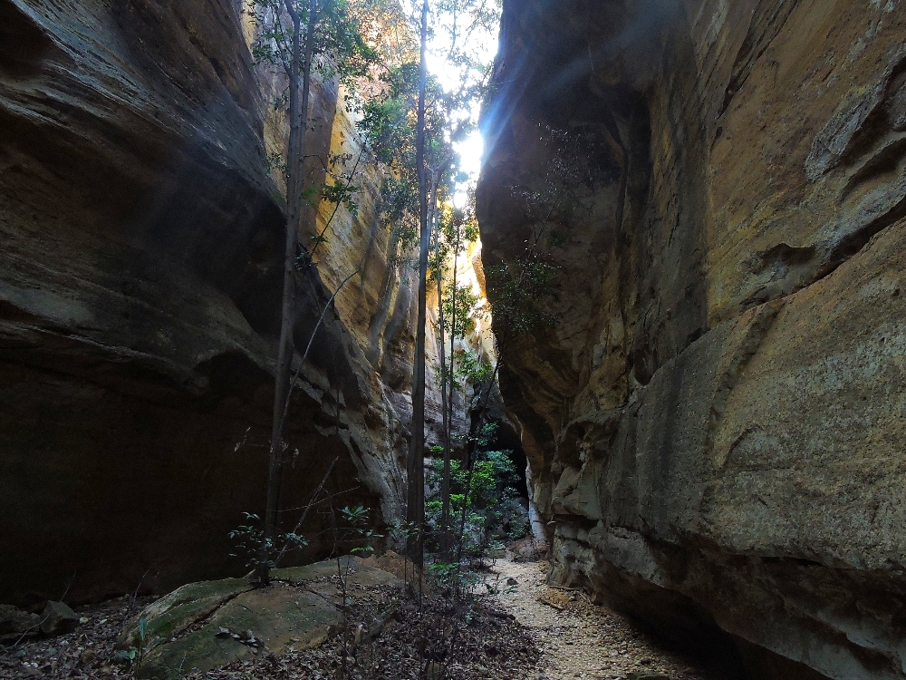  Slot canyon 