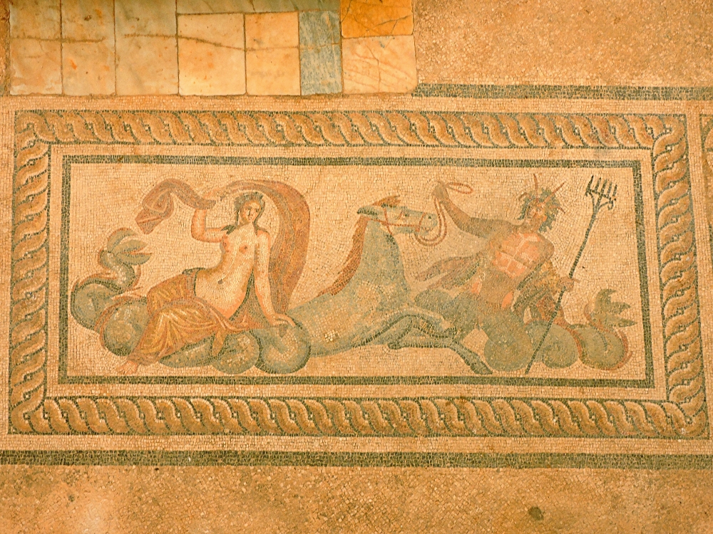 Mosaic in Ephesus Mosaic in Ephesus