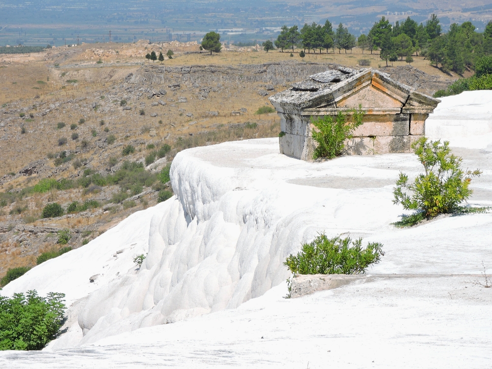 Tombs and Travertine Tomb and Travertine