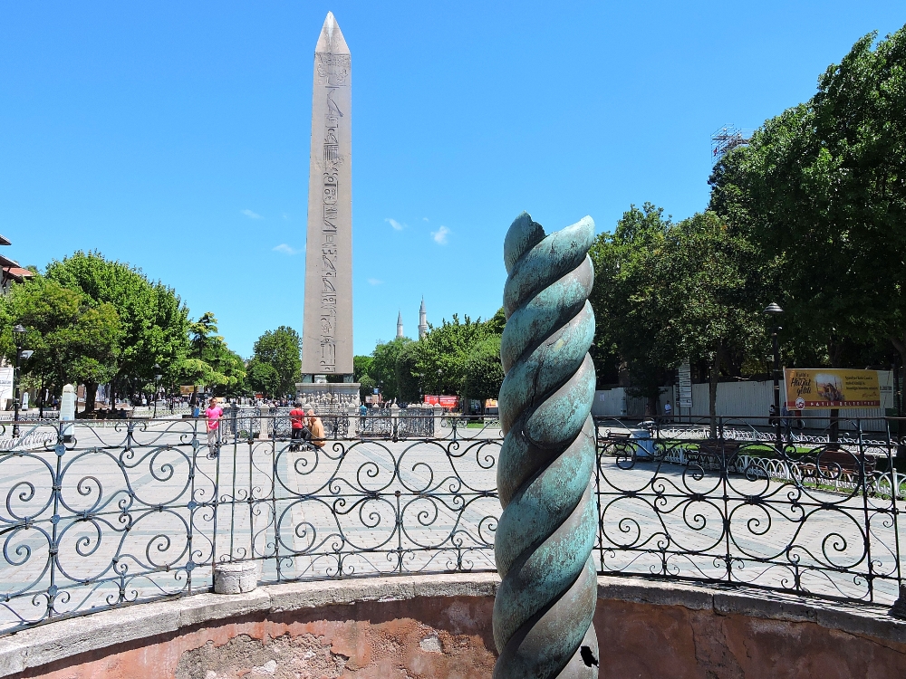 Column and Obelisk Column and Obelisk