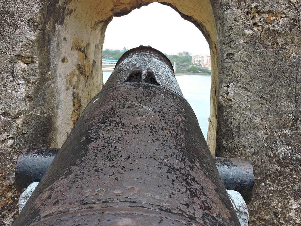 Canon at Fort Jesus Canon at Fort Jesus