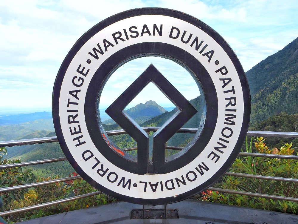  Mount Kinabalu WHS sign 