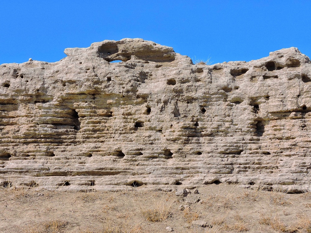 Khar Balgas outer wall Khar Balgas outer wall