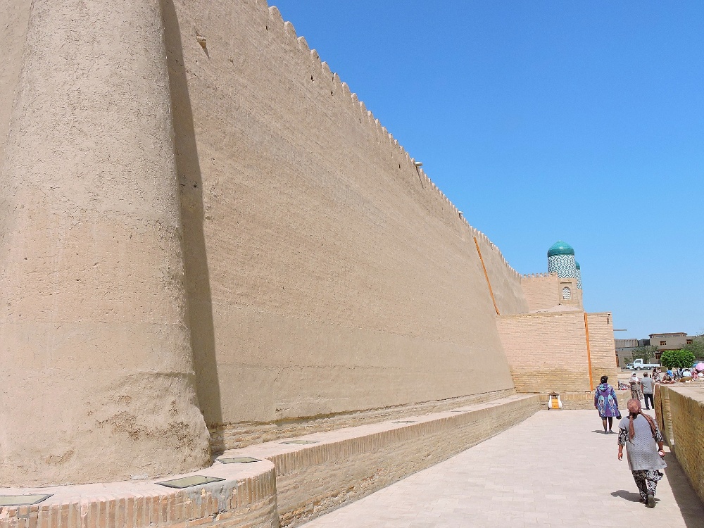 Itchan Kala city wall Itchan Kala city wall